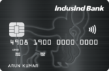 IndusInd Platinum Credit Card-Exclusive lifestyle you richly deserve!
